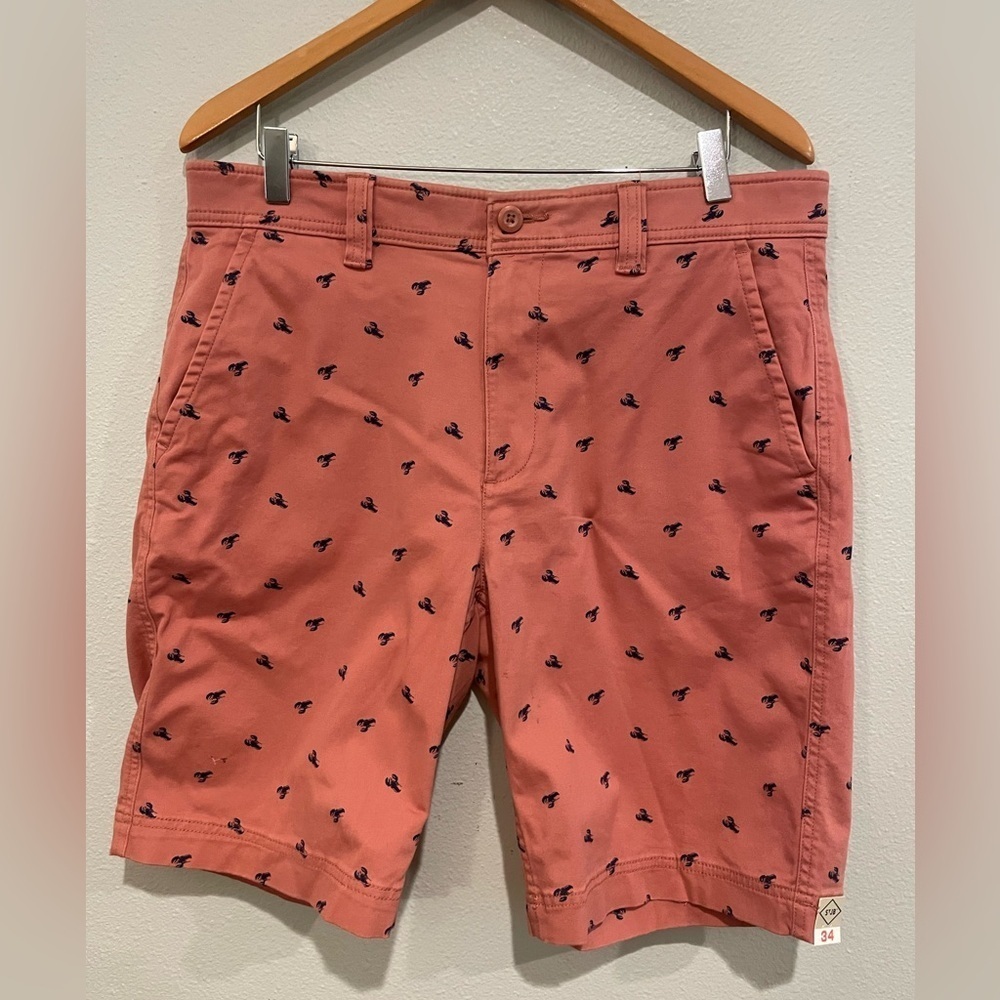 Men's Coral Patterned Shorts